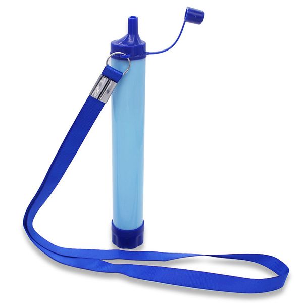 Survival Water Filter Straw - Portable Purifier for Hiking &amp; Emergency