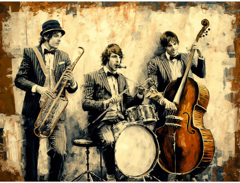 Fancy Artwork Living Room Band - B1306 image