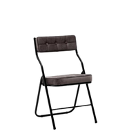 Portable Velvet Dining Chair