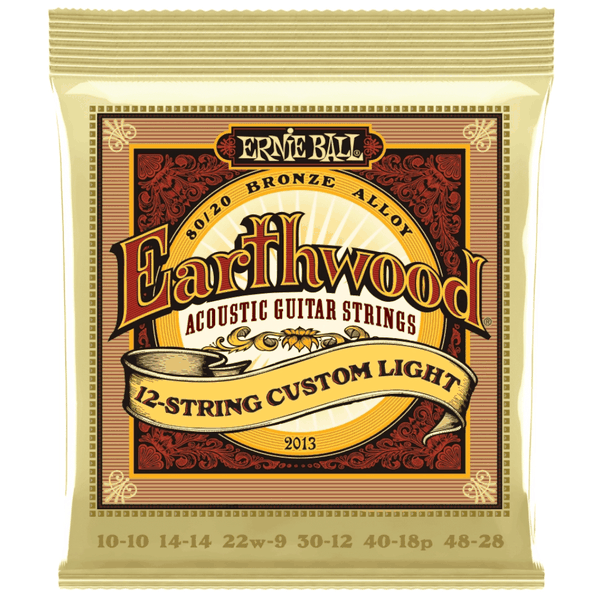 Ernie Ball 2013 - Earthwood Custom Light 12-String Acoustic Guitar Strings