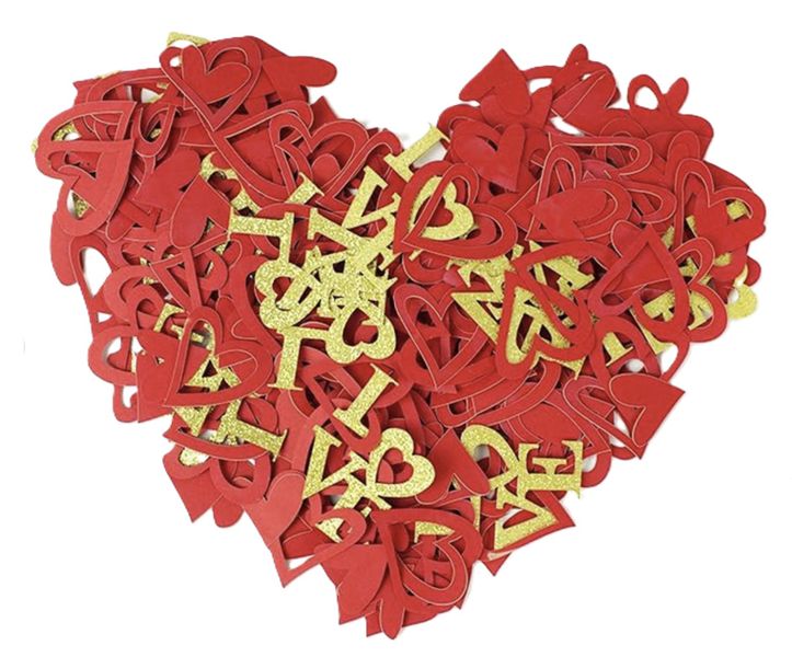 100 Pieces Valentine's/Love Table Confetti