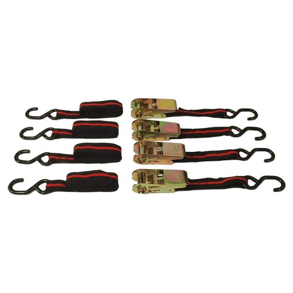 Ratchet Tie Down Strap FH-33 - 25mm - 4 Pack