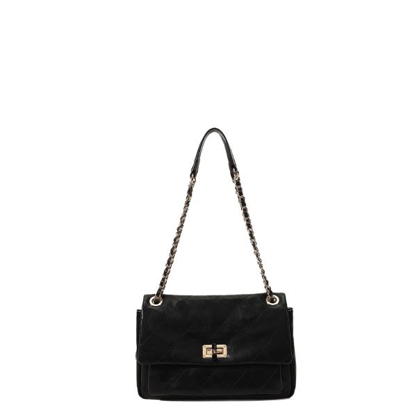 Paris Chain Daily Versatile Diamond Grid Crossbody Bag