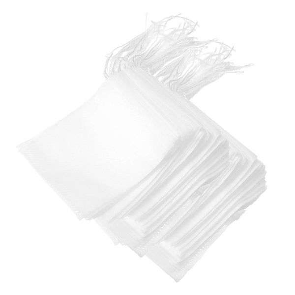 Reusable / Disposable Loose Leaf Paper Filter Tea Bag - 100 Pack - Cildan