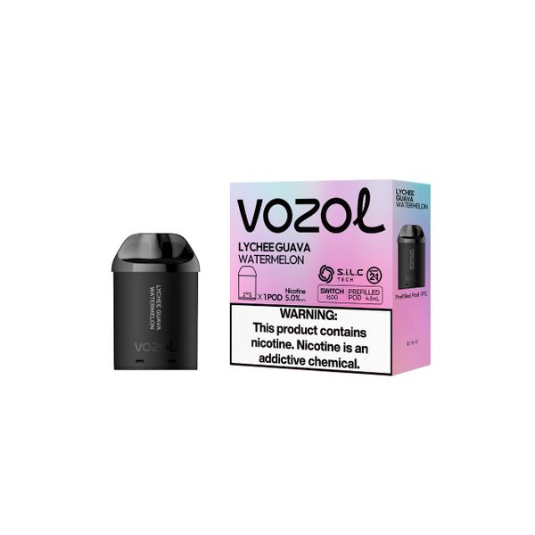 VOZOL Switch 1600C Pod-2%-Lychee Guava Watermelon