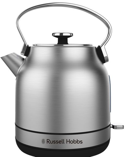 Russell Hobbs Silver, Black Stainless Steel 1.7 L Kettle