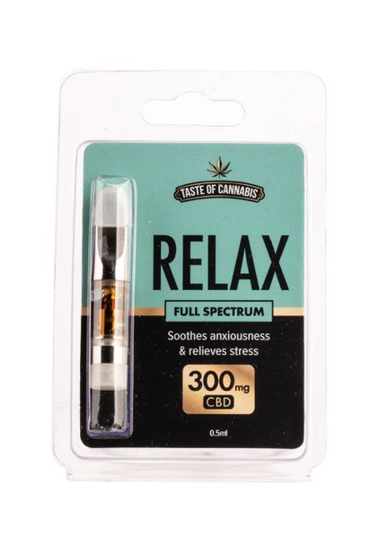 Taste of Cannabis - Relax CBD vape cartridge