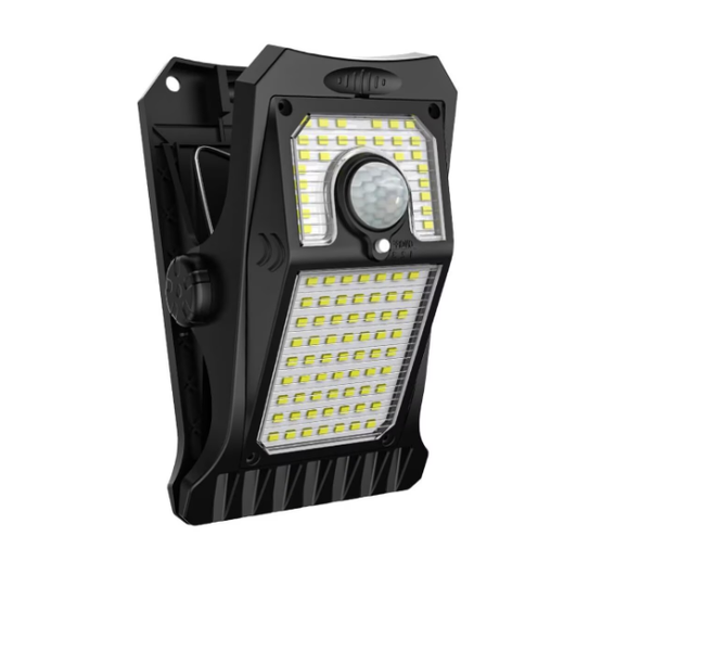 ABTOR Outdoor Solar Light or USB Charging, Screw-Free Mounting Clip