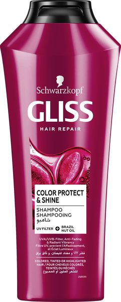 Schwarzkopf Gliss Colour Protect &amp; Shine Shampoo - 400ml
