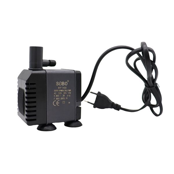 SOBO Aquarium Submersible Water Pump Fish Tank WP-3400