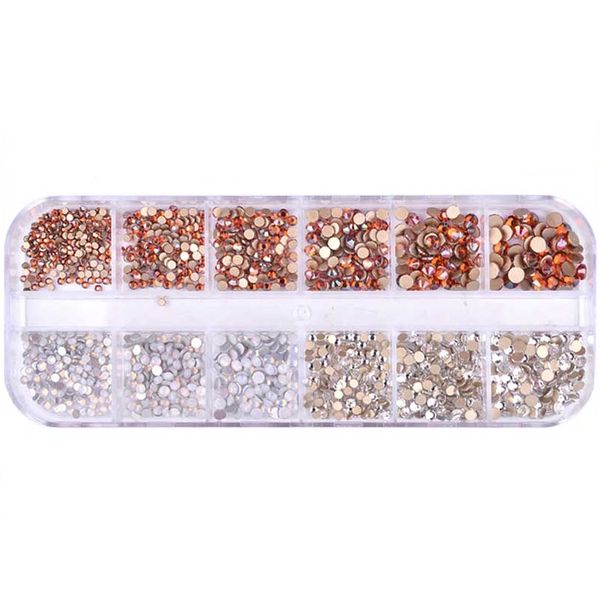 AB Crystals &amp; Gems for DIY Manicure Nail Art Set