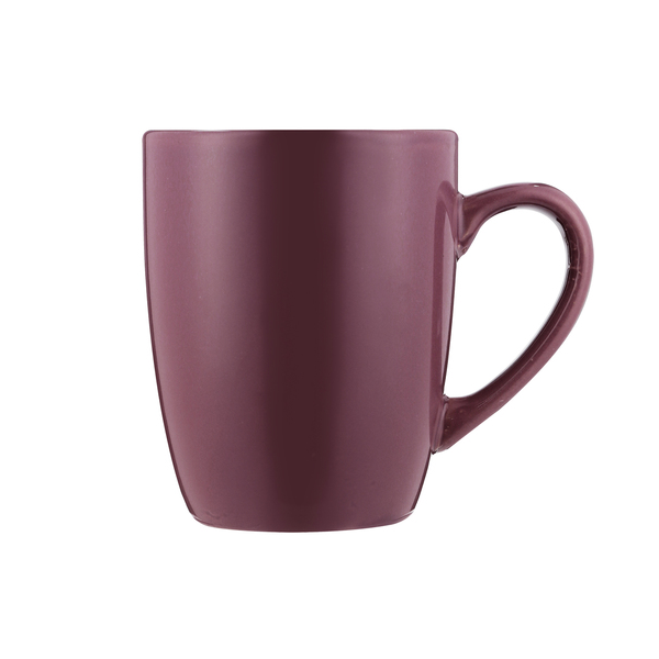 Glaze Porcelain 6 Pack Coffee Mugs