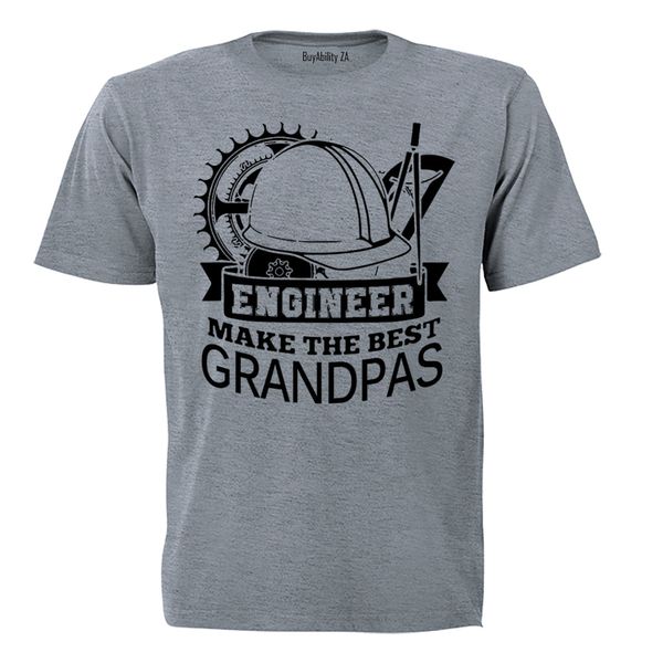 Engineer - The Best Grandpas - Adults - T-Shirt