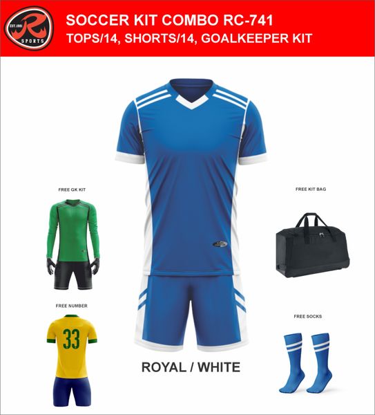 Ronex - Soccer Kit - Full Team Combo Set 15 - Adult