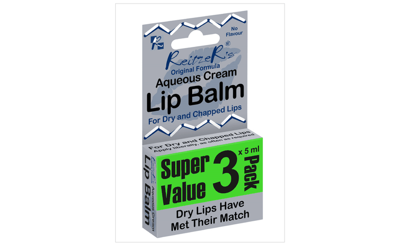 Reitzer's Aqueous Cream Lip Balm 3 x 5ml