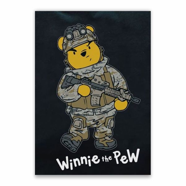Winnie The Pew Poster - A1