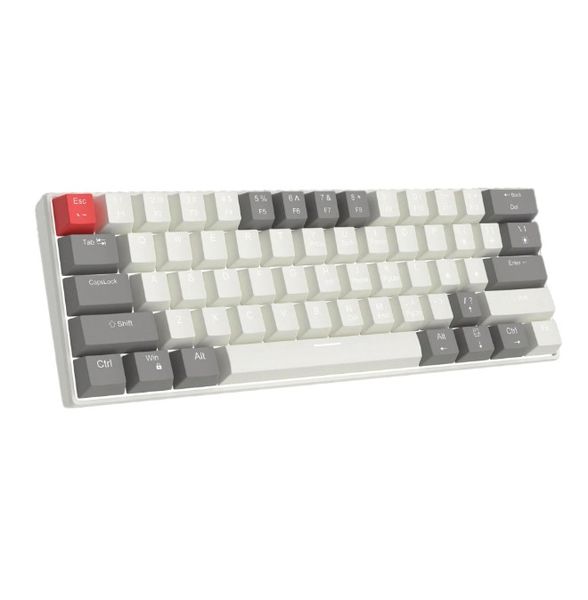 MK-STAR 61 - Mechanical Gaming Keyboard With Hot-Swappable Red Switches - Grey