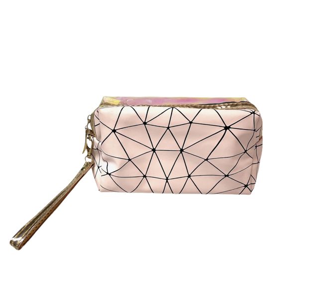 Geometric Luminous Makeup Cosmetic Bag Toiletry Bag