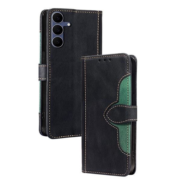 Retro PU Leather Flip Cover Case Compatible With Samsung Galaxy S25 FE