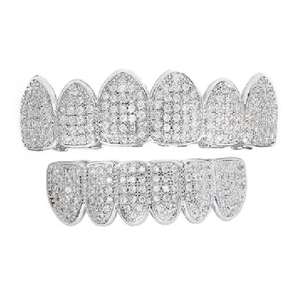Hip Hop Teeth Grillz Set