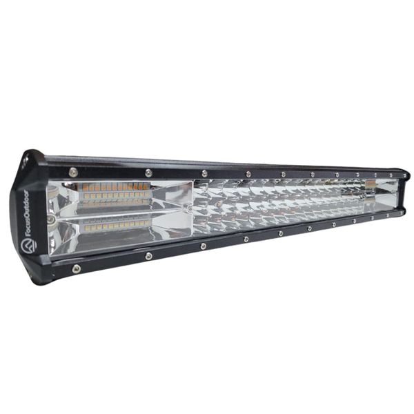 FocusOutdoor 288W Amber &amp; White LED Light Strobe Bar 5 Modes 50cm