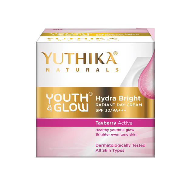 Yuthika Youth &amp; Glow Hydra Bright Radiant Day Cream SPF 30 (50gm)