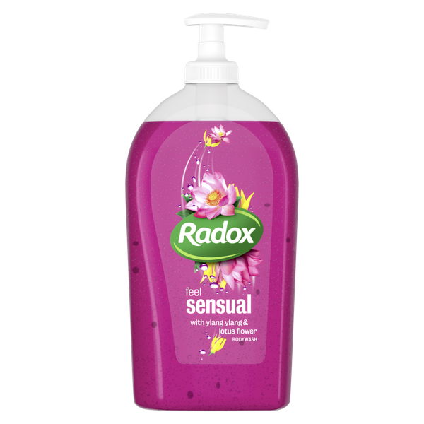 Radox Feel Sensual Ylang Ylang and Lotus Flower Body Wash 6x750ml
