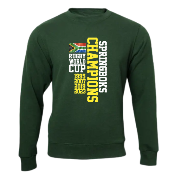 Adult Springboks Champions Supporter Crew Neck