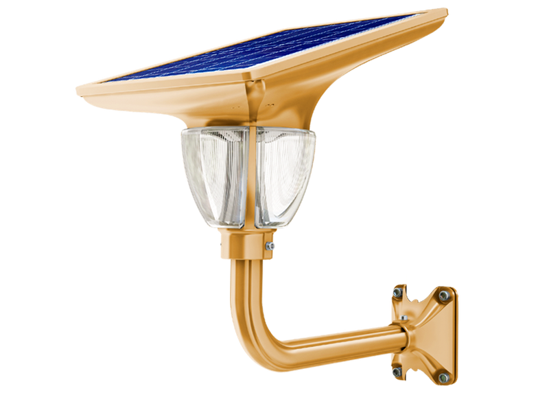 Lotus solar garden LED lantern for courtyard or landscape lighting