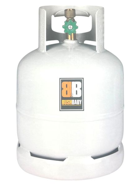 BUSHBABY Empty Grey Gas Cylinder 3kg