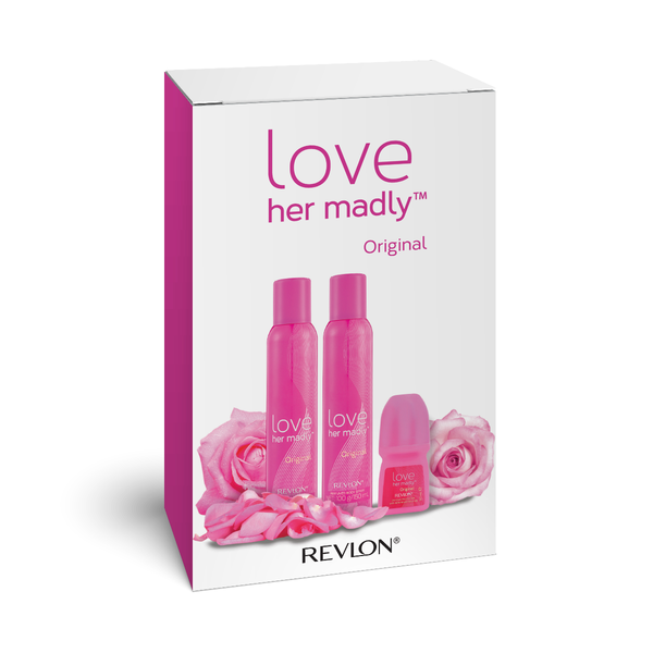 Revlon LOVE HER MADLY Christmas Gift Set for Her
