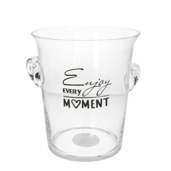 Glass Ice Bucket 21.1cm
