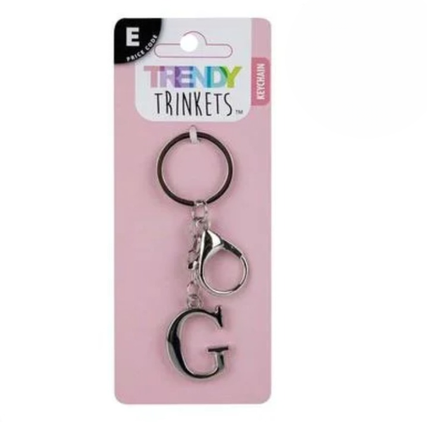 Heavy-Duty "G" Metal Keychain - Modern Alpha Accessory