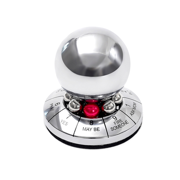 Metal Decision Ball Finger Spinner - Anti-Stress Desk Toy &amp; Office Decor