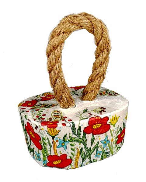 Perfectly Potty - Artisan Rope &amp; Cement Door Stopper - 005