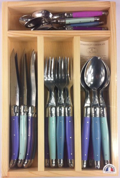 Laguiole by Jean Dubost - France 24 Piece Cutlery Set - Provence