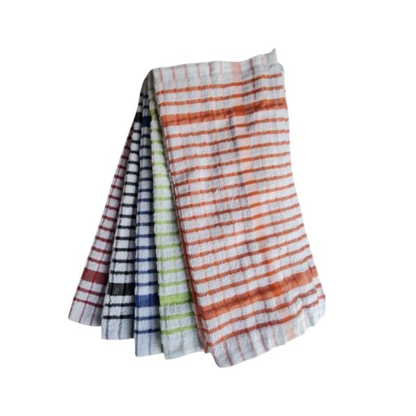Terry Dish Cloth 10 Pack - 100% Cotton | 35cm x 35cm