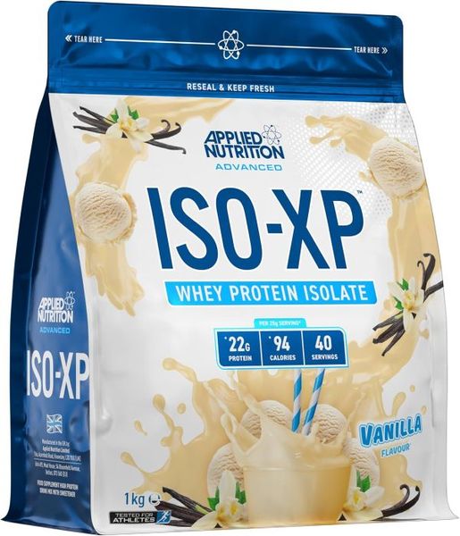 Applied Nutrition ISO-XP Whey Protein Isolate 1kg - Vanilla