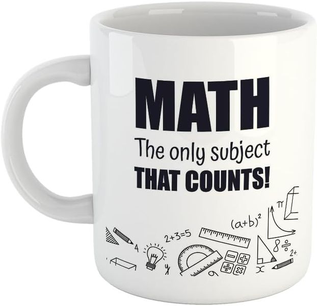 Math subject - Father's day-Mother's day- Valentines-Charistmas Mug