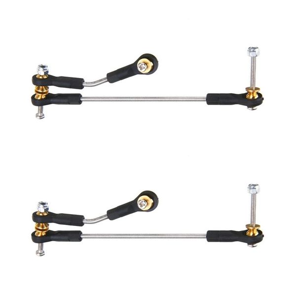 2 Set Steering Link Servo Link Rod Steering Linkage For Wpl Rc Car