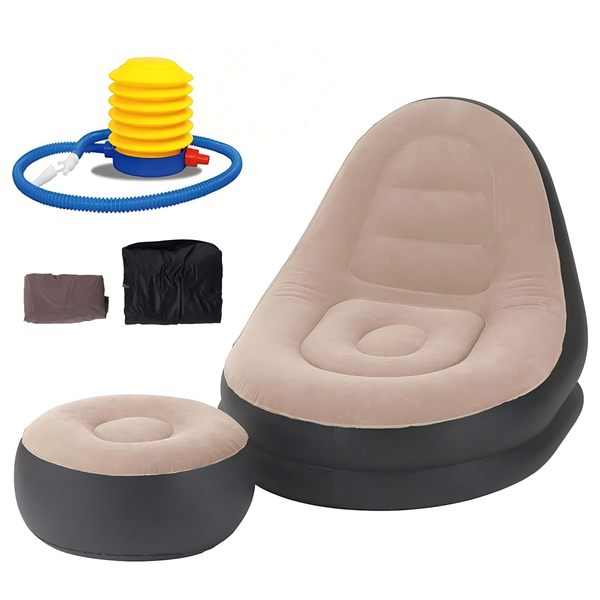 Inflatable Leisure Sofa, Complete With Household Air Pump