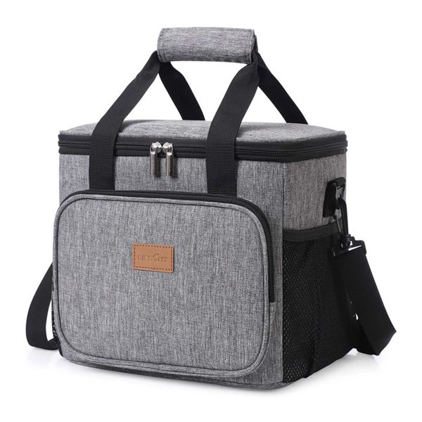15L Insulated Lunch Box and Cooler Bag with Shoulder Strap