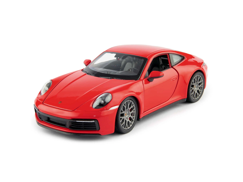 Porsche 911 Carrera 4S Red Scale 1 : 24