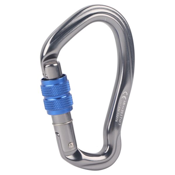 KN-23-7-7 Auto-Lock Climbing Carabiner Keychain