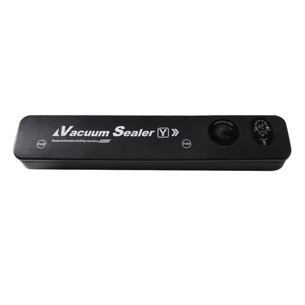 Mini Vacuum Sealer for Home Kitchen, Automatic Food Sealing Machine, Black