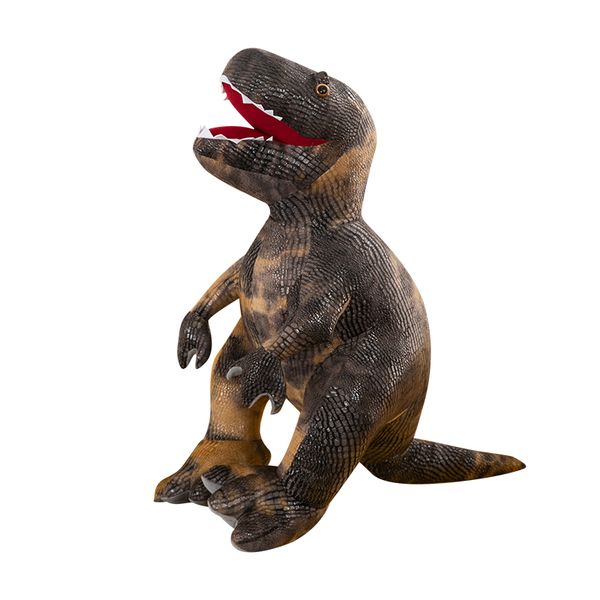 Plush Large Stuffed Toy Dinosaur - Grey