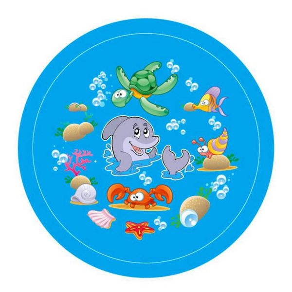 Spray and Splash Kids Outdoor Garden Sprinkle Mat Water Toy - 1.70m