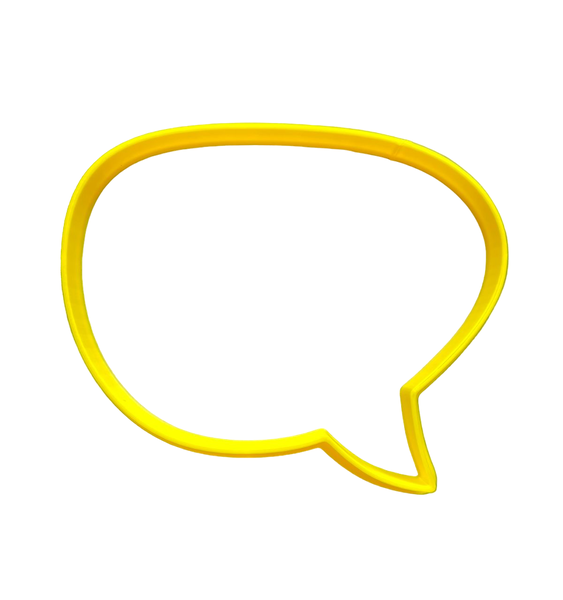 Hubbe Cookie Cutter - Speech Bubble 7
