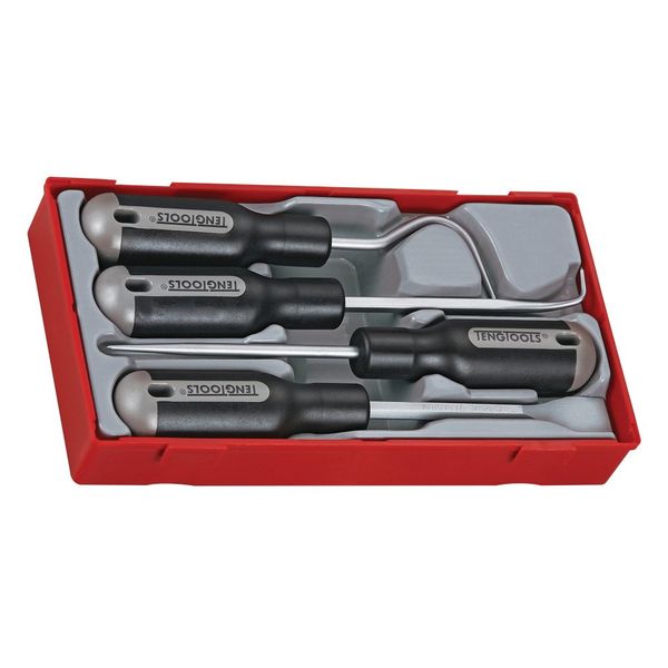 TengTools - Scraper Set, 4 Pieces - TTSR04