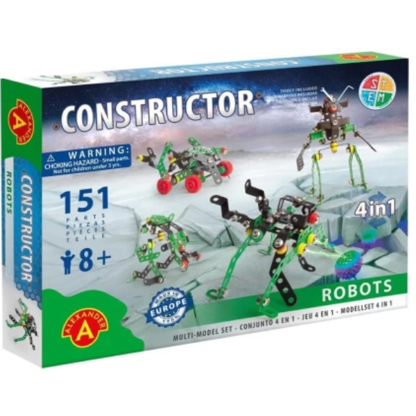 Alexander Constructor 4-in-1 Robots